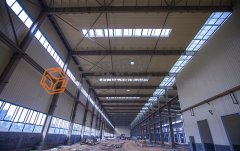 生物一體化續建項目彩鋼結構廠房裝飾和管架鋼構工程